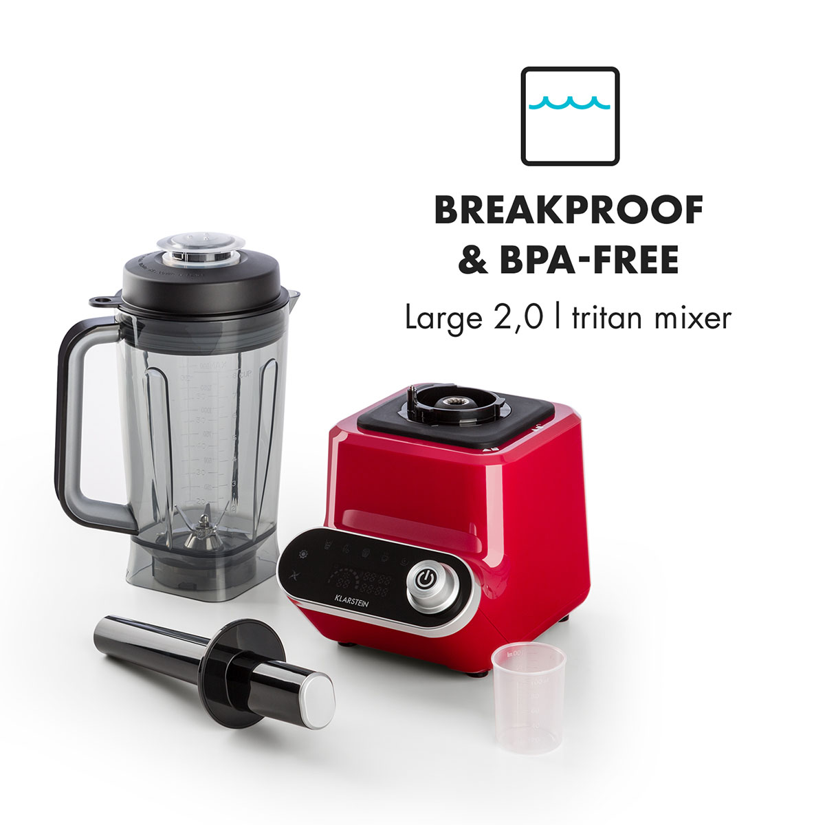 Technik zu Hause Praxistest Klarstein Olympus Standmixer